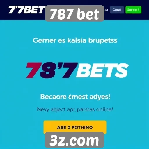 Promos e bônus disponíveis no 787 bet